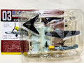 F-Toys 1:144 WKC 7 WWII Aircraft kit 03B Messerschimitt Bf109E-4 Luftwaffe JG27