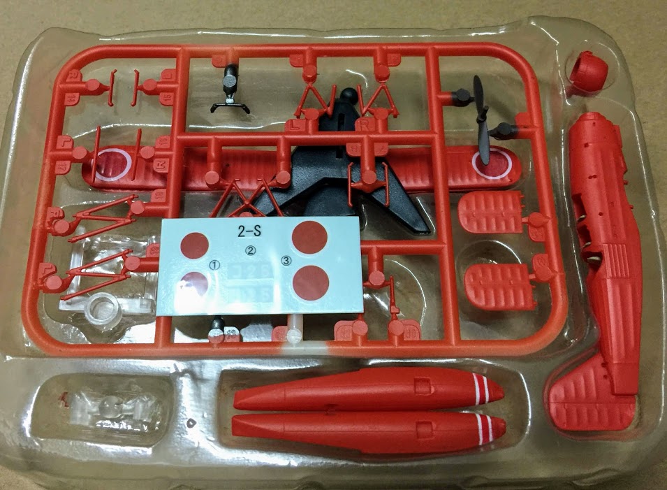 F-toys Kawanishi 94 type 2 E7K2  - 2SP Test 1