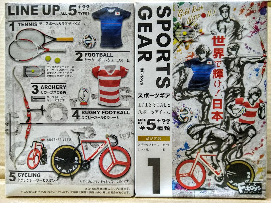 F-toys 1/12 Sport Gears collection - Cycling Racing Bicycle Bike
