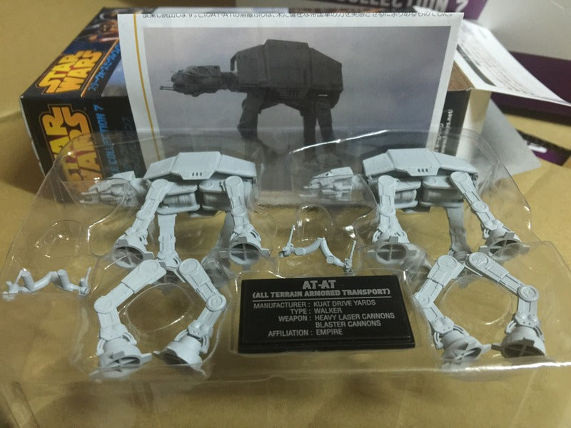 F-toys Star Wars 7 Mechanic collection 1/350 AT-AT Walker display model