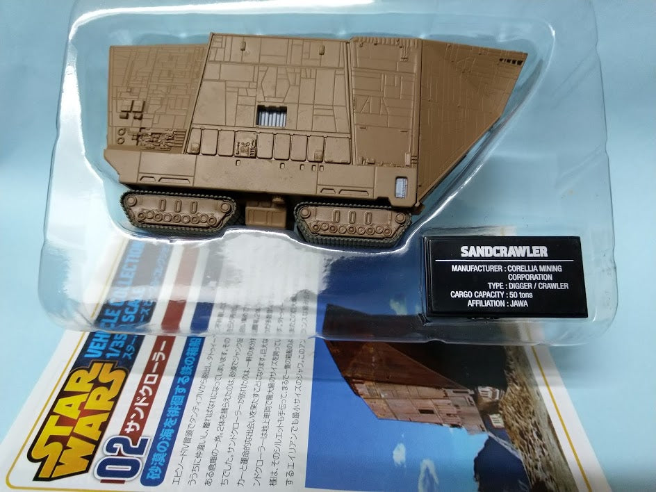 F-toys Star Wars 7 Mechanic collection 1/350 Sand Crawler display model