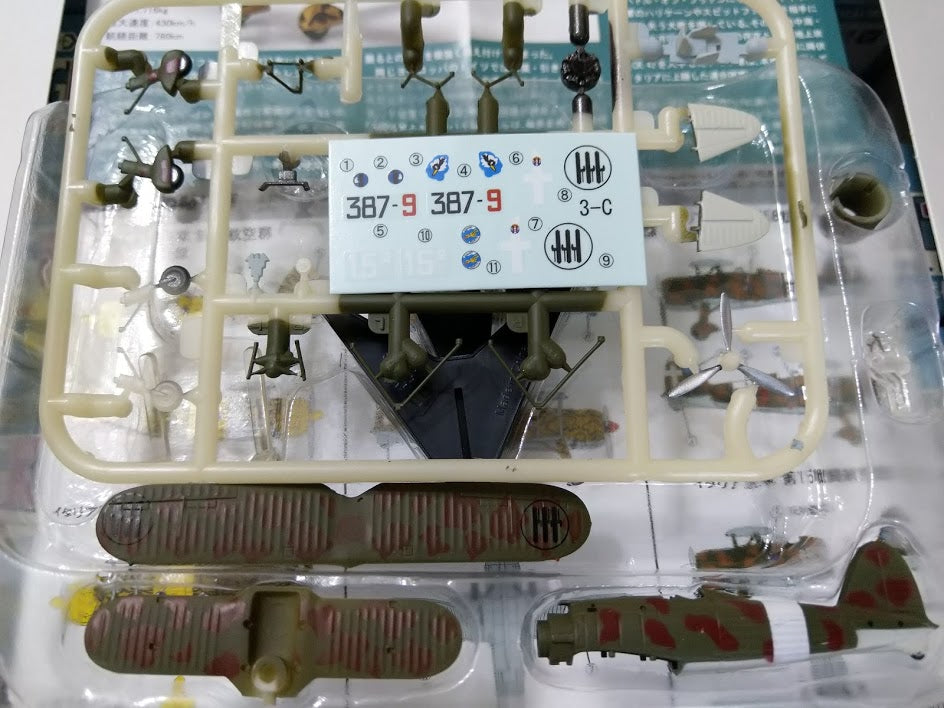 F-Toys 1:144 WKC14 WWII Italian Fiat CR.42 Falco fighter #3C  Gruppo 158°