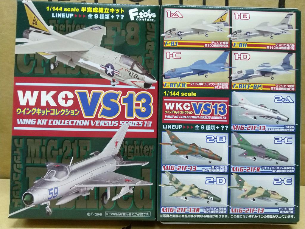 F-toys 1/144 Vought Crusader F-8 F-8H Philippines Fighter model kit #01D