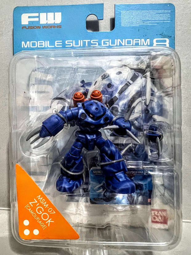 Bandai FW Fusion Works Gundam action figure 0079 MSM-07 Z'gok marine mobile suit