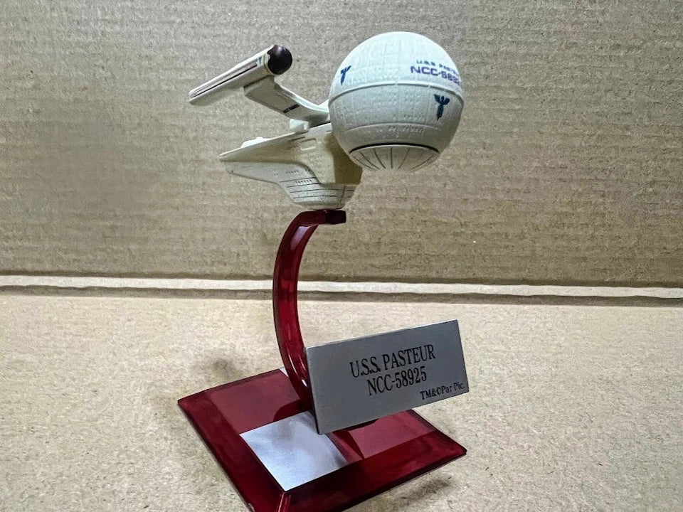 Furuta Star trek Beta 2 - USS Pasteur NCC-58925 Space ship kit 3 inches / 8cm