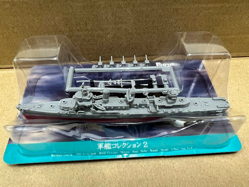 Furuta Battleship WWII - USS Fltecher DD-445 Destroyer model kit