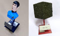 Furuta Star Trek Mr. Spock Bust & Borg Cube figure lot in sealed bag packing