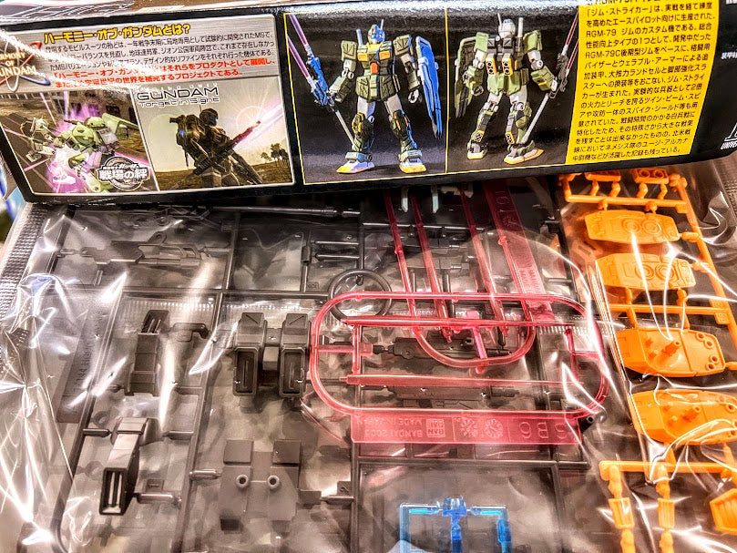 Bandai Gundam 1/144 HGUC 0080 EFSF RGM-79FP GM Striker model kit