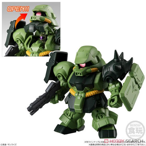 Bandai Gundam Micro wars action figure - AMS-119 Geara Doga & Pilot