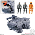 Bandai Gundam Micro wars action figure - Hover Truck Bloodhound & Crew