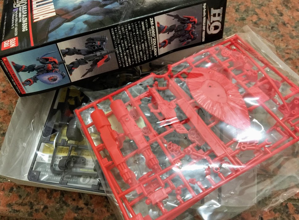 Bandai V Gundam 1/144 HQ BESPA MS ZM-S06G Zollidia model kit