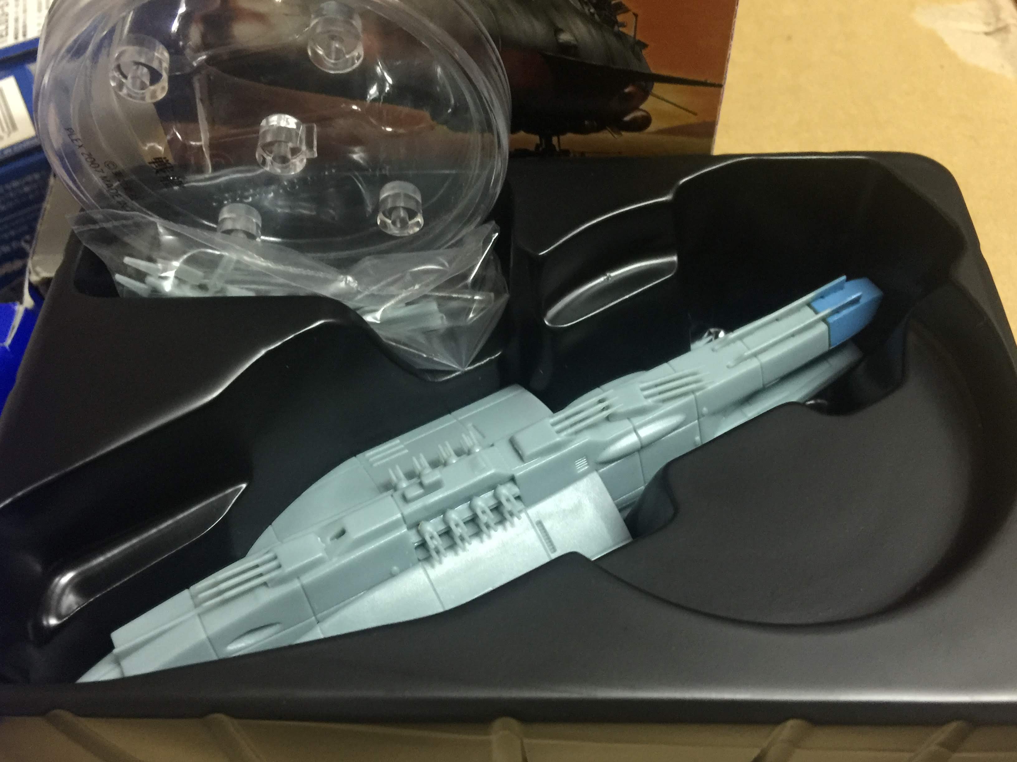 Star Blazers Mecha Collection EDF main battleship display model kit