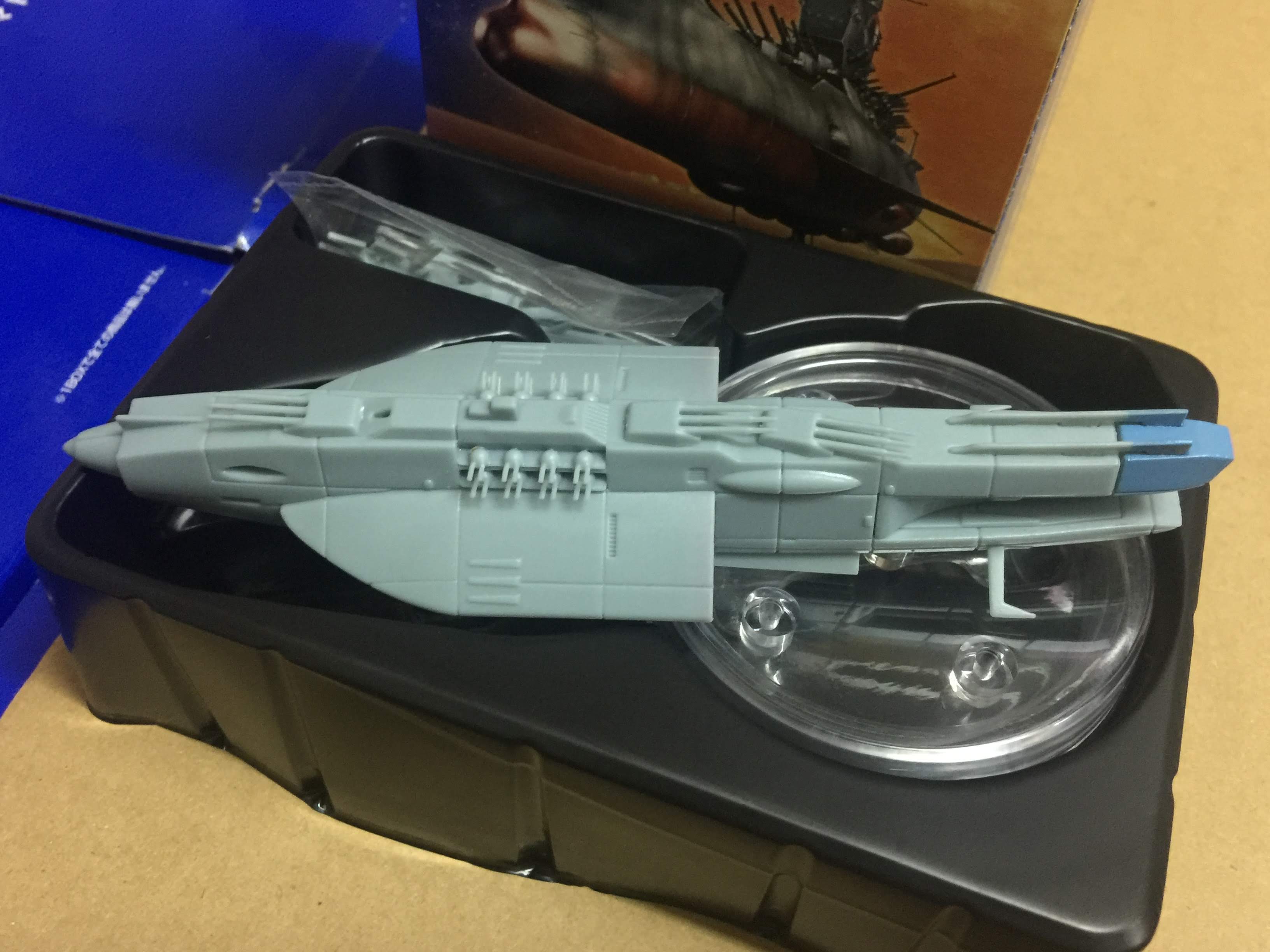 Star Blazers Mecha Collection EDF main battleship display model kit