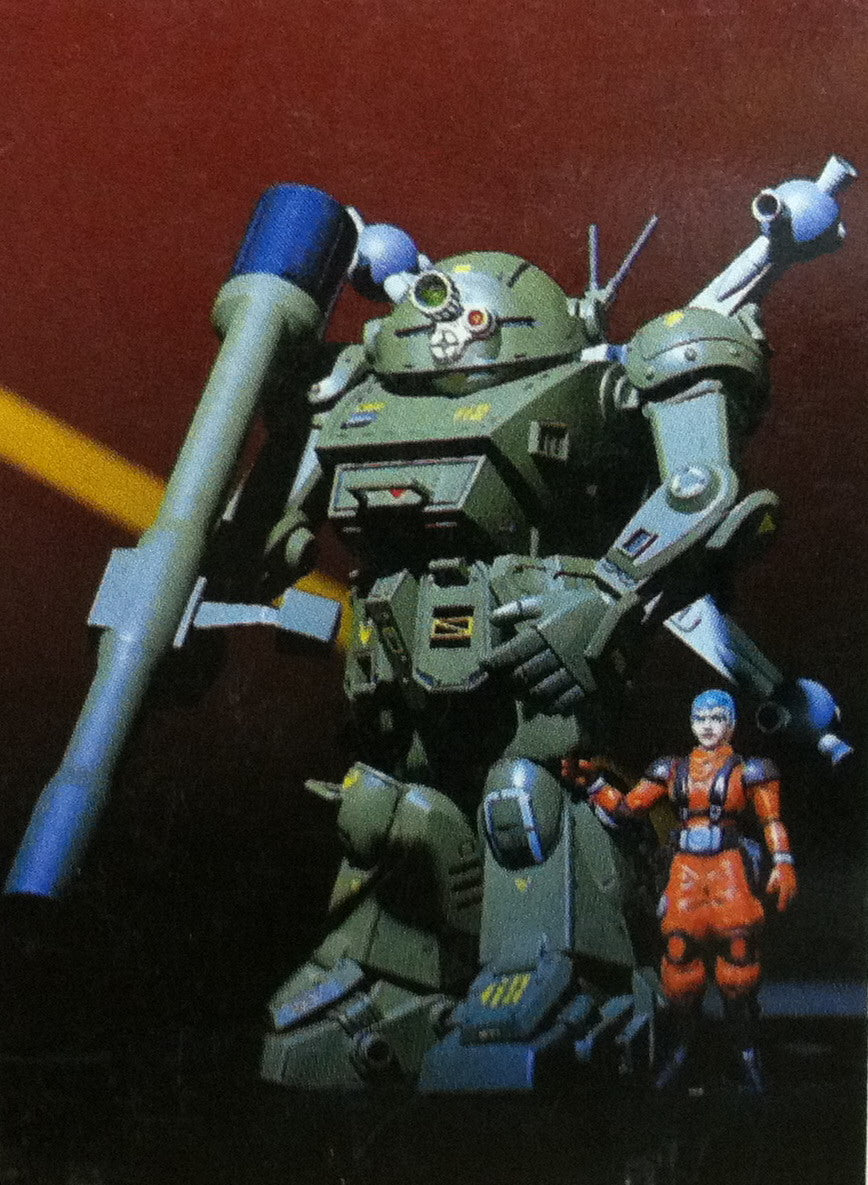 Takara Votoms 1/ 35 Armor Trooper Scopedog with Space backpack model kit