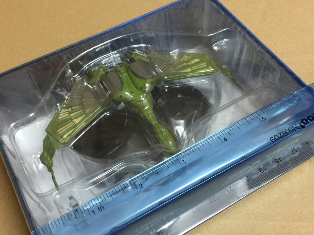 Star Trek TOS -  Romulan / Klingon Escort Ship Bird-Of-Prey diecast model set