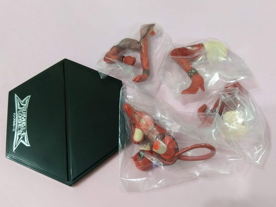 Konami Action FIgure Rumble Roses Female Wrestling fighter Evil Rose