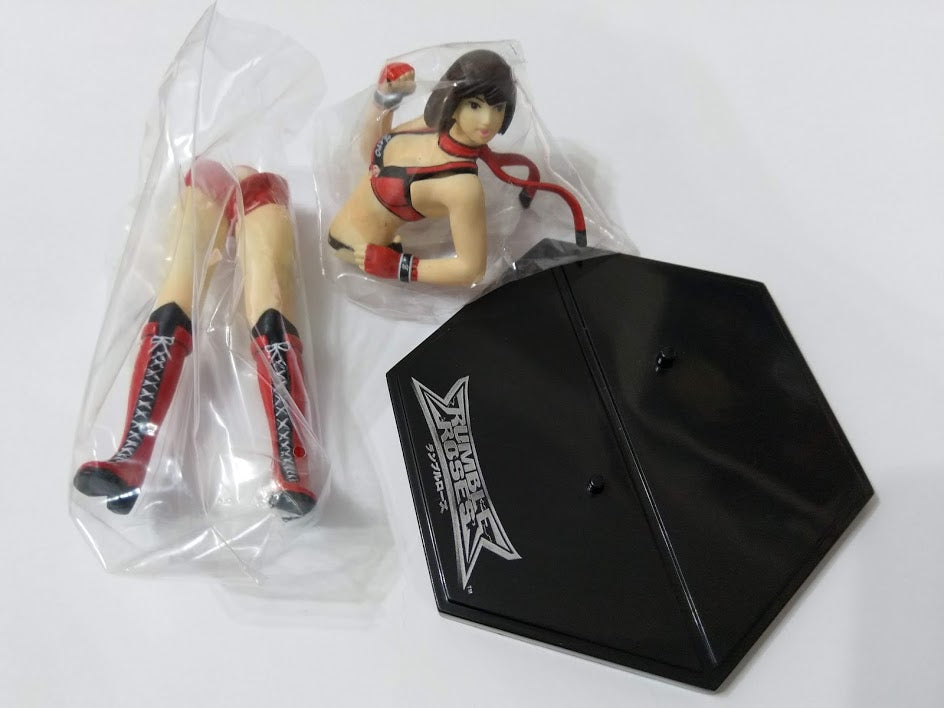 Konami Action FIgure Rumble Roses Female Wrestling fighter Reiko Hinomoto 10 cm