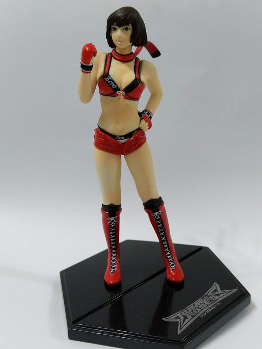 Konami Action FIgure Rumble Roses Female Wrestling fighter Reiko Hinomoto 10 cm