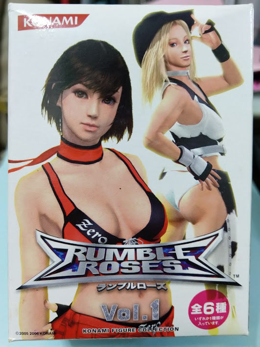 Konami Action FIgure Rumble Roses Female Wrestling fighter Dr.Cutter Anesthesia