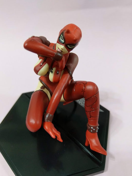 Konami Action FIgure Rumble Roses Female Wrestling fighter Evil Rose