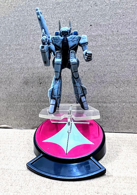 Macross Robotech VFC VF-1J Valkyrie mode mini figure 3 inches Grey Version