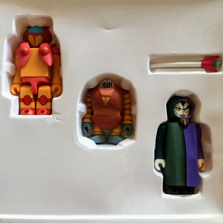 Medicom Mazinger Z KUBRICK Figure Set - Aphrodie A, Boss Borot and Baron Ashura