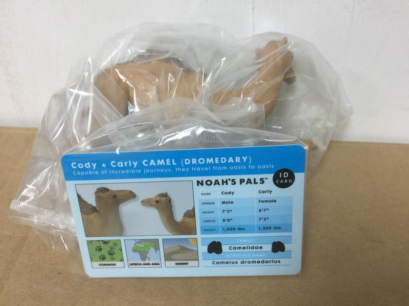 Noah's Pals Wild Life Animal figures 1/24 Camels Noah ark (Cody & Carly)