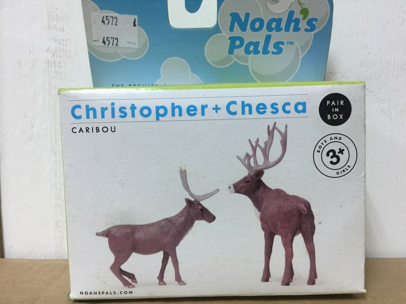 Noah's Pals Noah Ark wild Animal figures 1/24 Caribou Christopher & Chesca