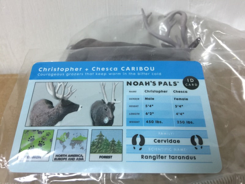 Noah's Pals Noah Ark wild Animal figures 1/24 Caribou Christopher & Chesca