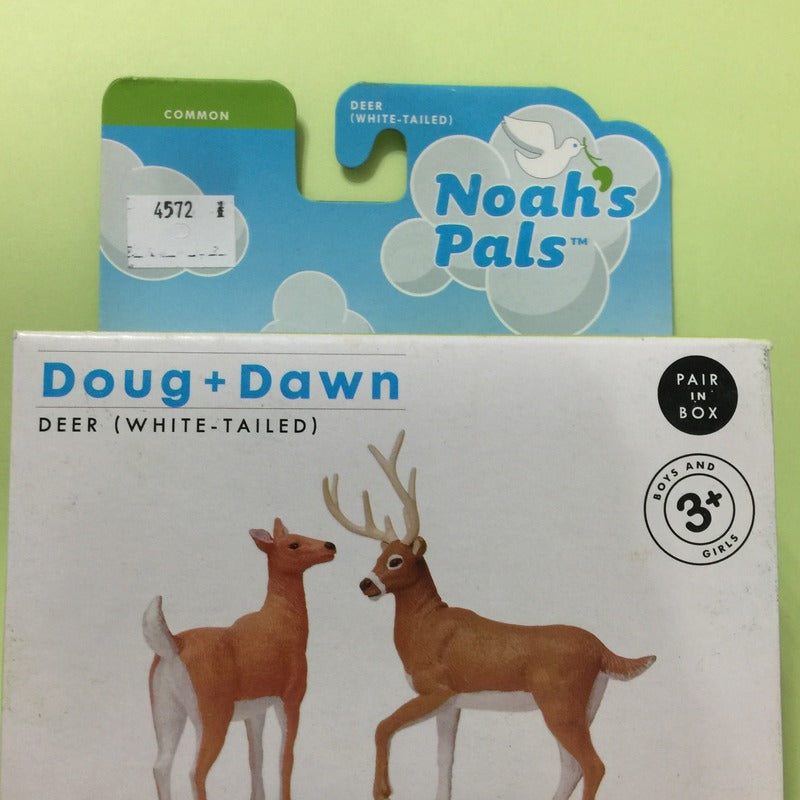 Noah's Pals Wild Life Animal figures 1/24 Deer white tail Doug & Dawn Noah ark