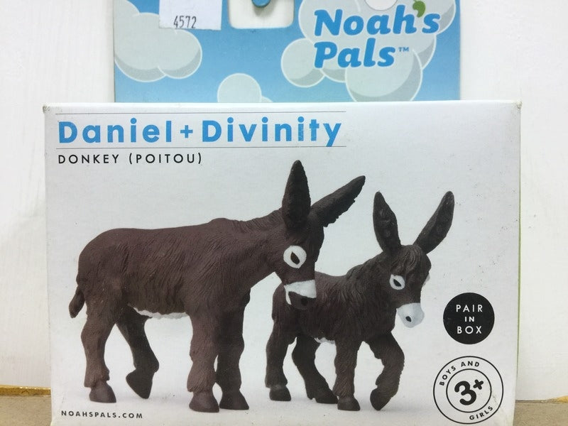 Noah's Pals Noah ark Animal figures 1/24 Donkey (Poitou) Daniel and Divinity