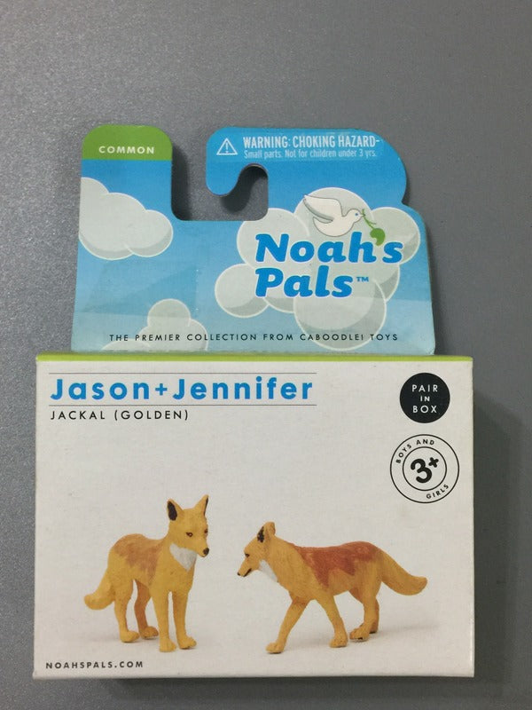 Noah's Pals Wild Life Animal figure 1/24 Golden Jacka Jason & Jennifer Noah ark
