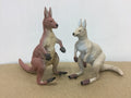 Noah's Pals Wild Life Animal figures 1/24 Two kangaroos - Kevin & Karen Noah ark