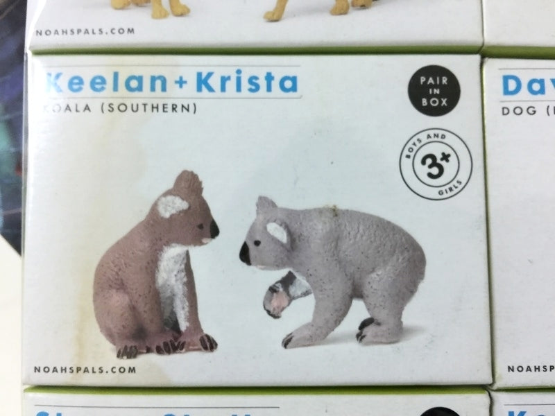 Noah's Pals Wild Life Animal figures 1/24 Koala Keelan & Krista Noah Ark