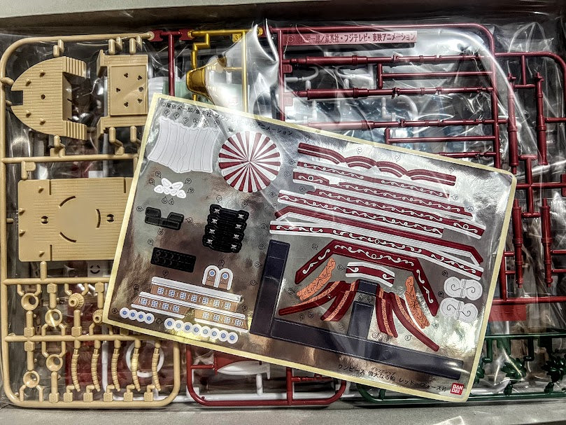 Bandai One Piece model kit - Grand Ship Red Force Battleship