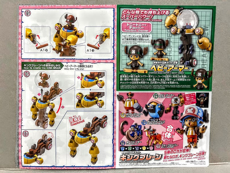One Piece model kit - Chopper Robo Robot 02 heavy armor