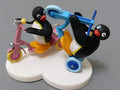 Pygos Pingu action figure series #04 - Pingu and Cycling Scooter set rare