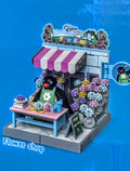 Pygos Pingu action figure Diorama Scene DIY - Flower Shop