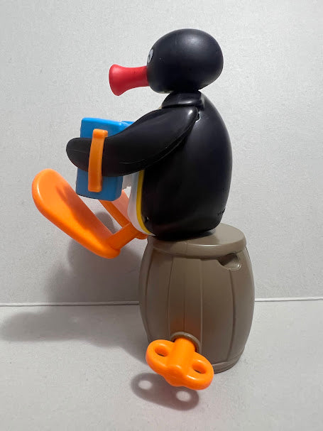 Pygos Pingu action figure  - Acordian play 5 inches Wind-up action toy