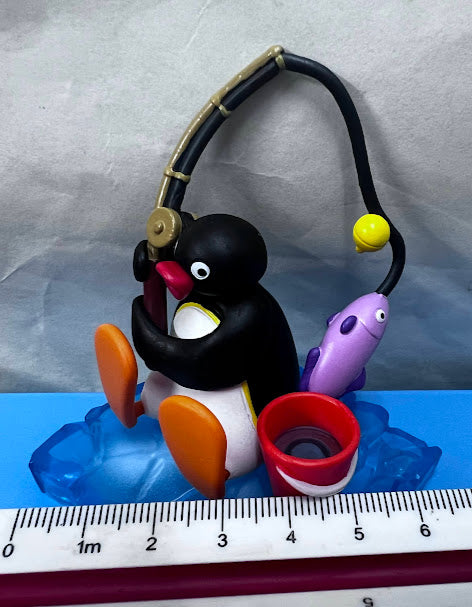 Pygos Pingu action figure Mini Scene 1 - Fishing on iceberg