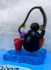 Pygos Pingu action figure Mini Scene 1 - Fishing on iceberg