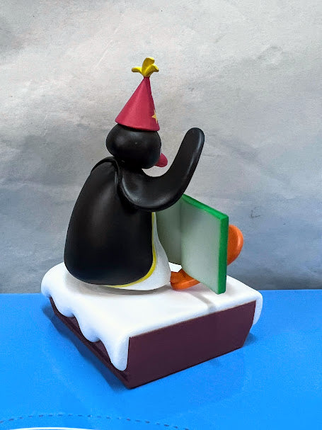 Pygos Pingu action figure Mini Scene 1 - Story time kid !