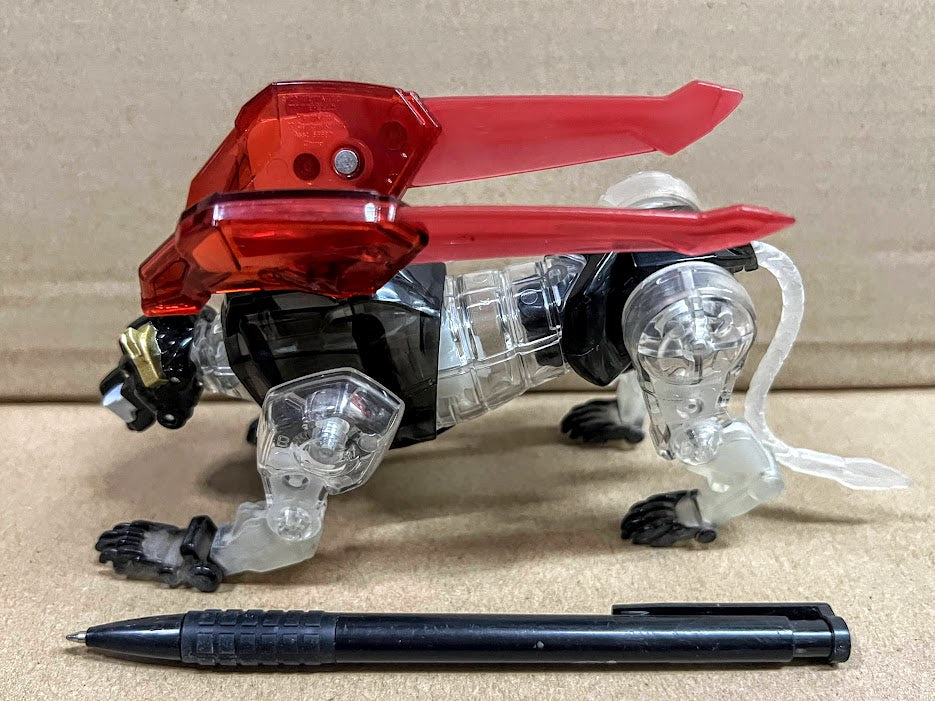 Playmates Voltron Series - Lion Action Figure Crystal Black Version Loose pack