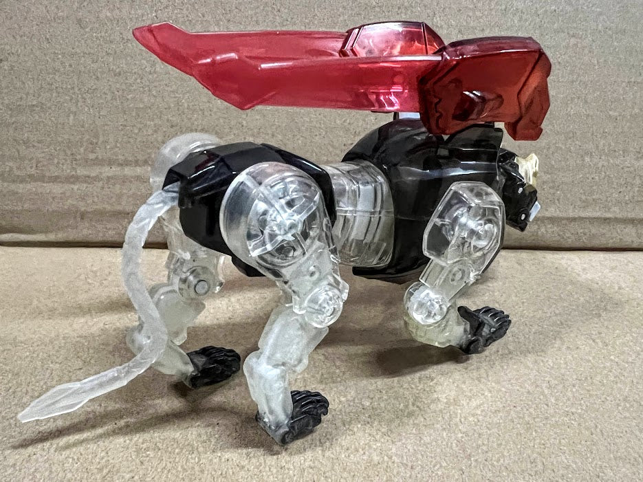 Playmates Voltron Series - Lion Action Figure Crystal Black Version Loose pack