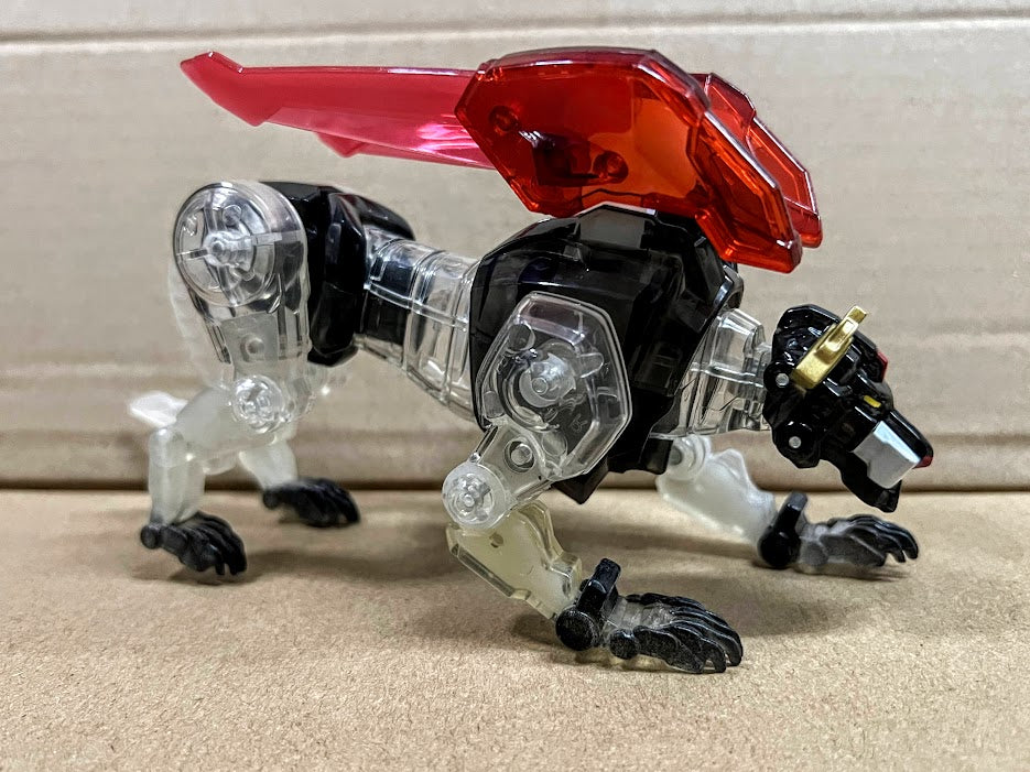 Playmates Voltron Series - Lion Action Figure Crystal Black Version Loose pack