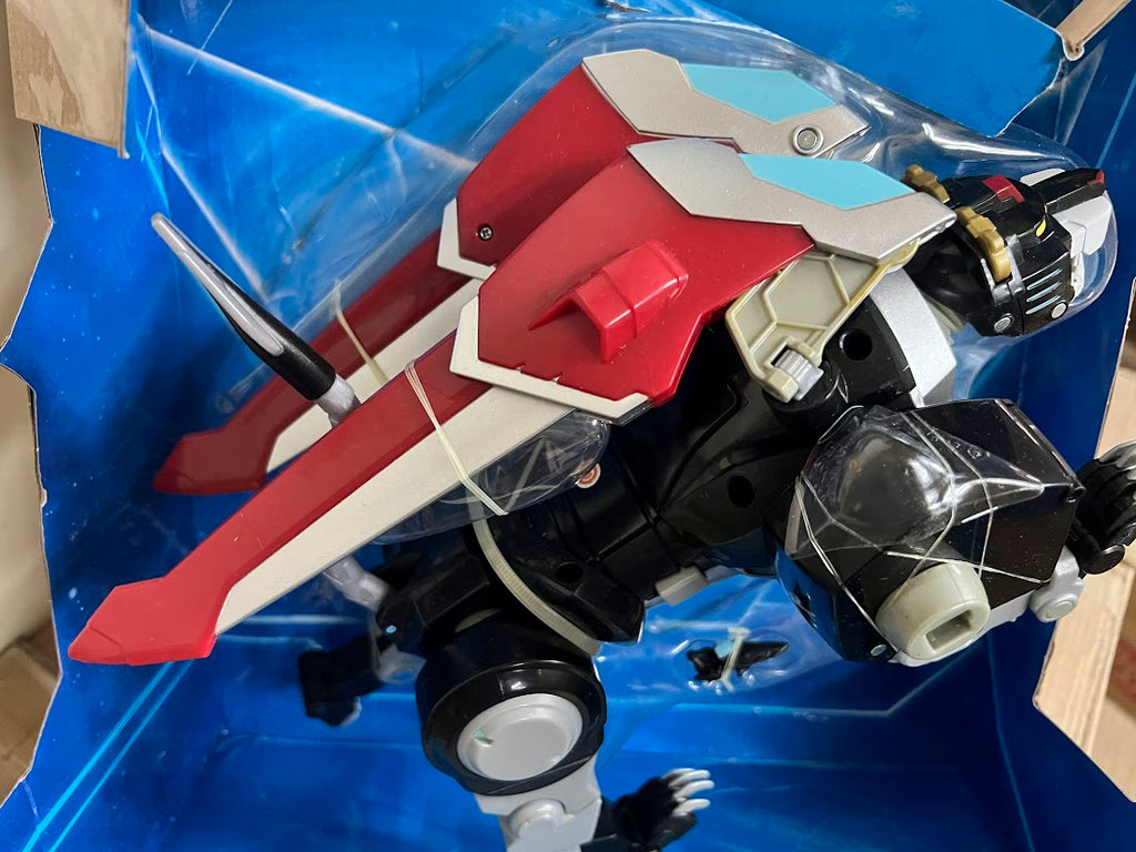 Playmates Voltron Series- 16"  LARGE Size Black Lion /w Sound effect box no good