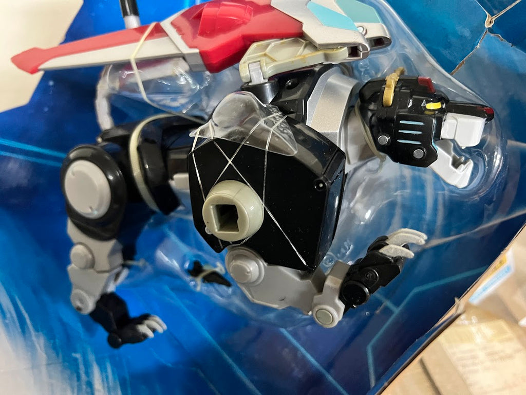 Playmates Voltron Series- 16"  LARGE Size Black Lion /w Sound effect box no good