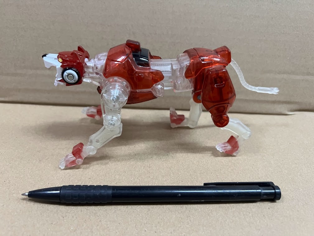 Playmates Voltron Series - Lion Action Figure Crystal Red Version Loose pack