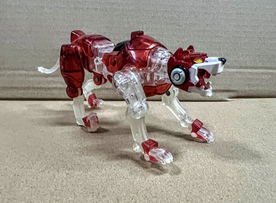 Playmates Voltron Series - Lion Action Figure Crystal Red Version Loose pack