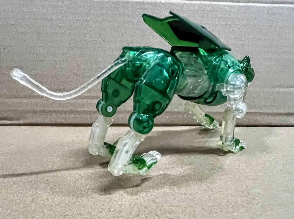 Playmates Voltron Series - Lion Action Figure Crystal Green Version Loose pack